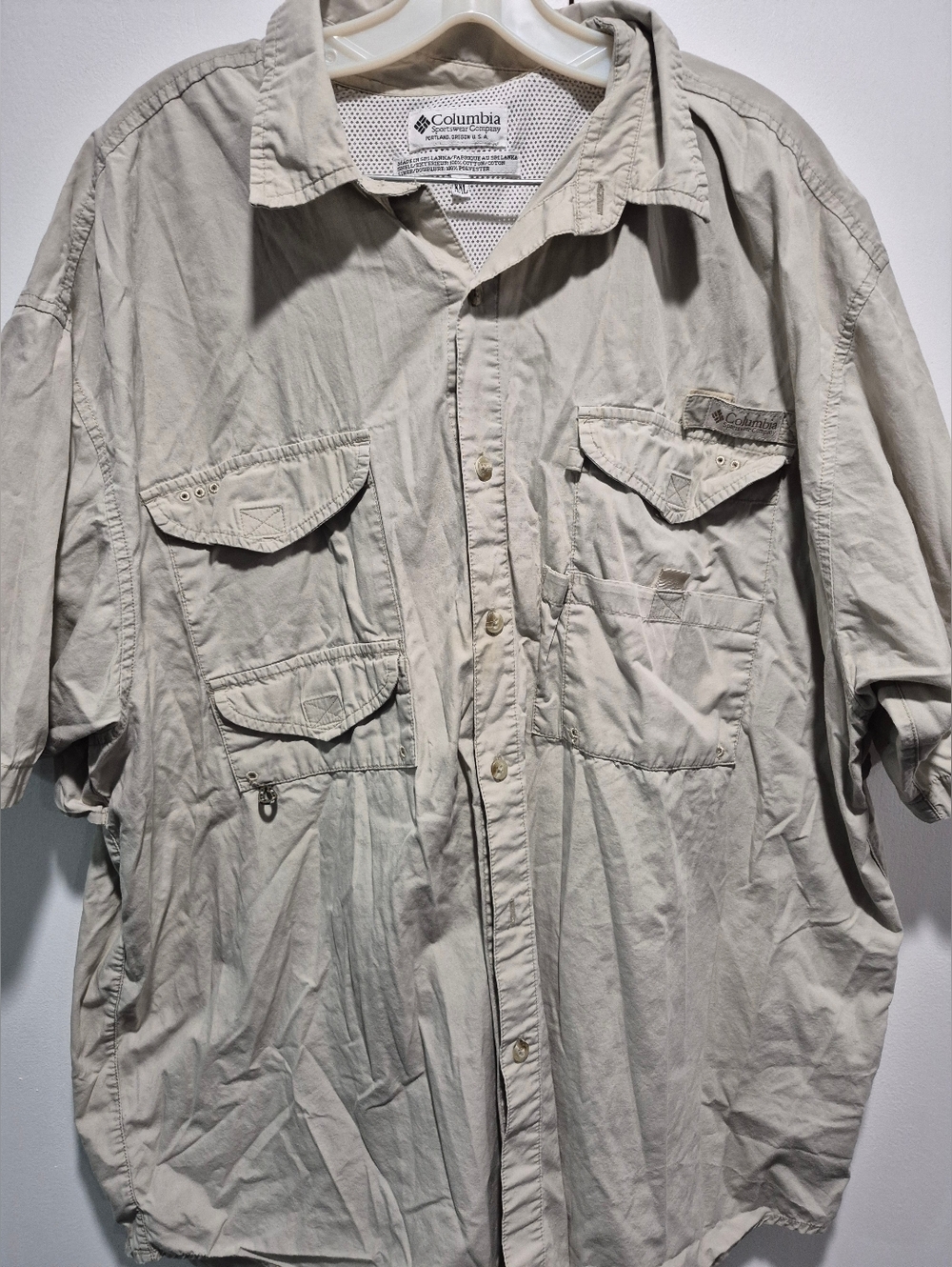 Columbia PFG XXL  Short SLEEVE Shirt